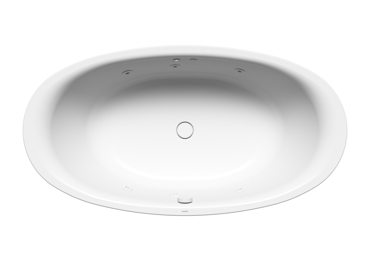 Kaldewei Badewanne ELLIPSO DUO OVAL Mod.232 BODY, 1900 x 1000, alpinweiß,re,Sicht. weiß 286260750001 Image