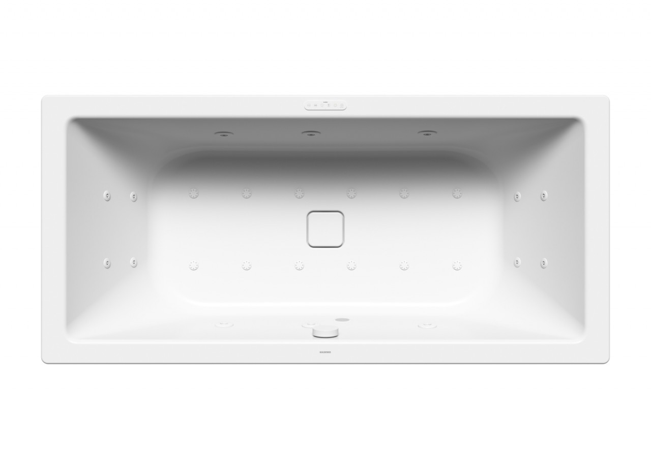 Kaldewei Badewanne CONODUO Mod.734 BODY & SOUL, 1900 x 900, alpin,re,int. Einl.,Sicht. chrom 235260030001 Image