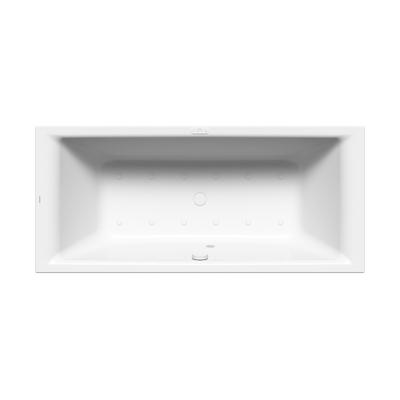 Kaldewei Badewanne PURO DUO Mod.664 SOUL, 1800 x 800, alpinw,P-Effekt,re,int.Einl.,Sicht.chrom 266460543001 Image
