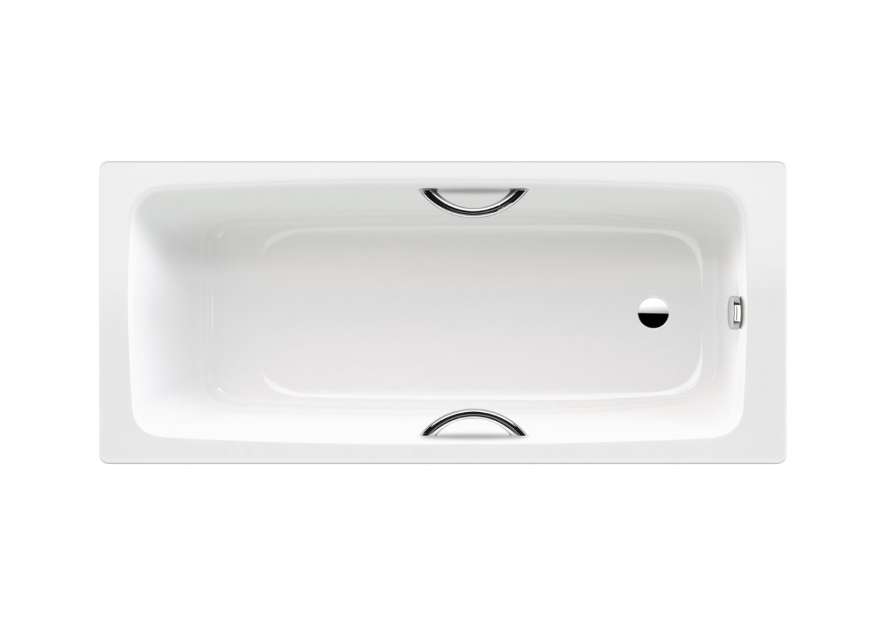 Kaldewei Badewanne CAYONO Mod.753, 1500x700, alpinweiß,PEFF,m. Griffl.,Rutschh. 275330003001 Image