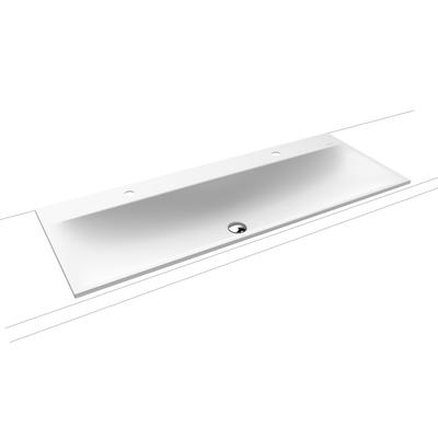 Kaldewei Einbauwaschtisch SILENIO Mod.3039, 1200x460, alpinweiß matt,PEFF,AD,m. 3HL 907906033711 Image