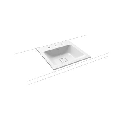 Kaldewei Einbauwaschtisch CONO EINBAUWASCHTISCH Mod.3075, 500x500, sm100,PEFF,AD 908206003676 Image