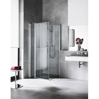 Kermi Seitenwand Diga TBL 1230x2000, silber hochglanz, ESG klar, DITBL12320VAK DITBL12320VAK Image