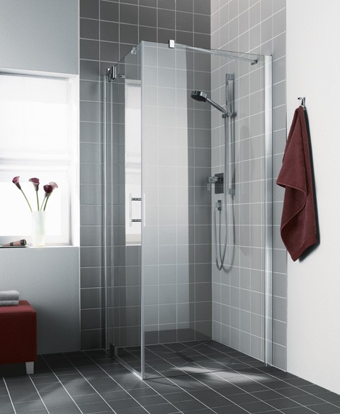 Kermi Seitenwand Filia XP TWD 0830x1850, silber hochglanz, ESG Opaco, FXTWD08318VUK FXTWD08318VUK Image