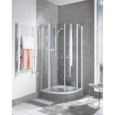 Kermi Viertelkreis Ibiza 2000 O20 V21 x1750, weiss, ESG klar mit KermiClean, I2O20V21172PK I2O20V21172PK Image