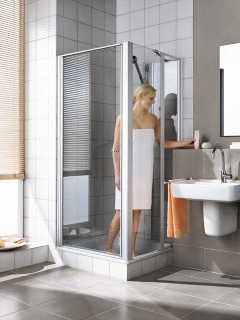 Kermi Seitenwand Ibiza 2000 TGD 0750x2000, weiss, ESG klar mit KermiClean, I2TGD075202PK I2TGD075202PK Image