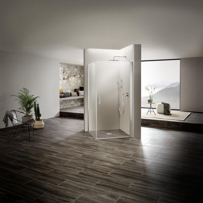 Kermi Pendeltür Pega 1KR 0800x1850 BV: 765-890 SIHG ESG klar Clean, PE1KR08018VPK PE1KR08018VPK Image