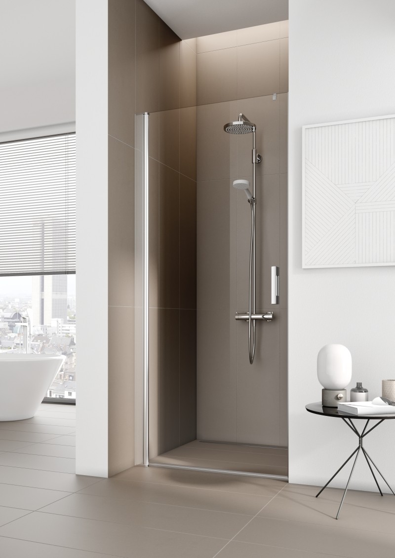 Kermi Pendeltür Pega 1TL 0900x1850 BV: 880-905 SIHG ESG klar Clean, PE1TL09018VPK PE1TL09018VPK Image