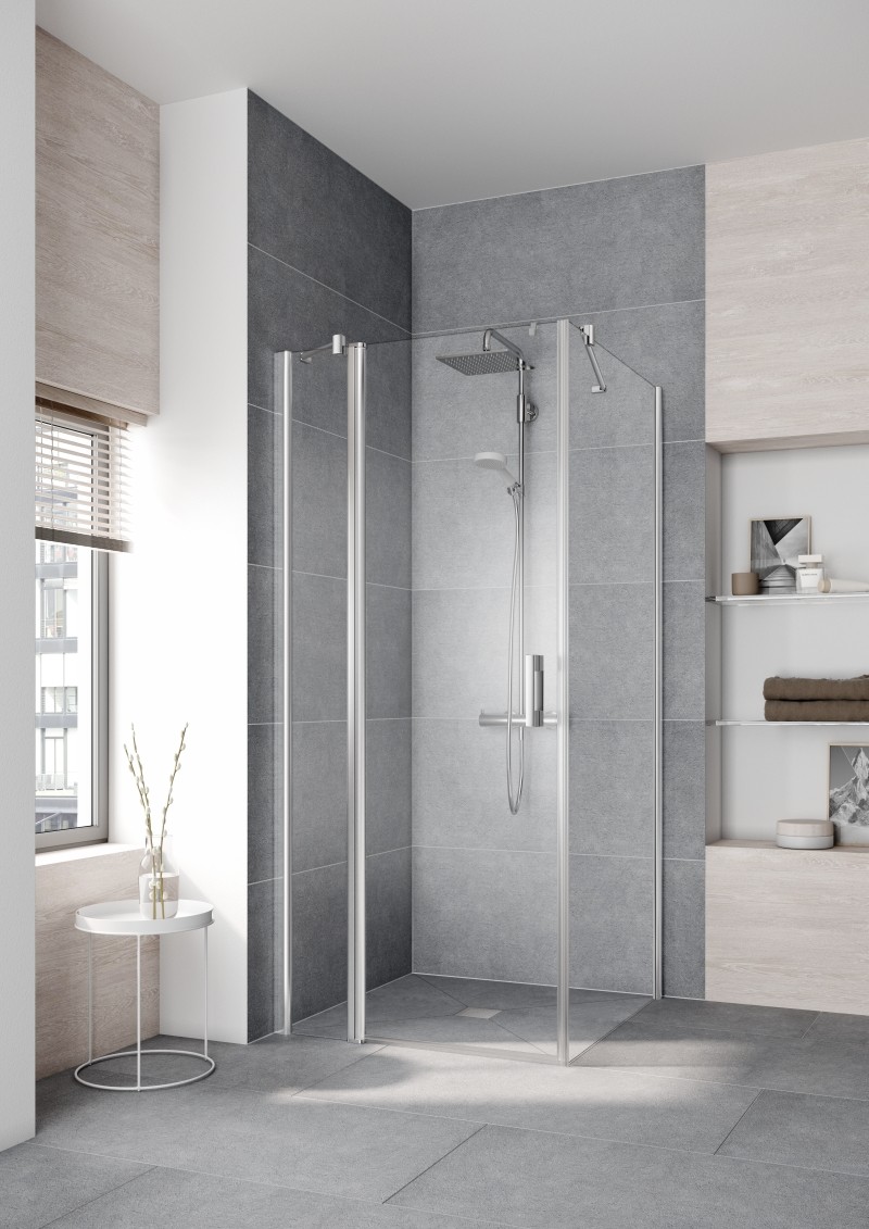 Kermi Pendeltür Pega 1NL 0800x2000 BV: 765-790 SIHG ESG Opaco Clean, PE1NL08020VYK PE1NL08020VYK Image