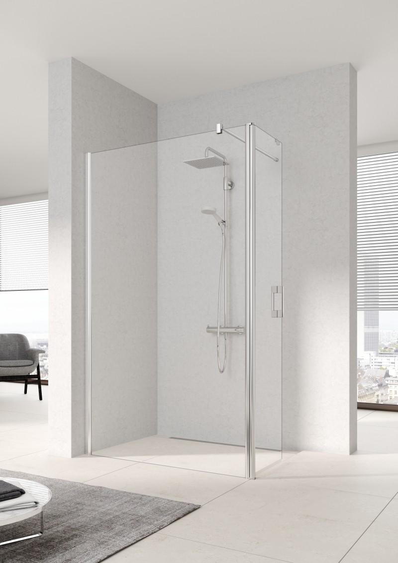 Kermi WALK-IN PEGA TFL 1100x1850 BV: 1075-1100 SIHG ESG klar, PETFL11018VAK PETFL11018VAK Image