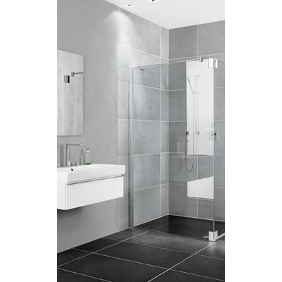 Kermi Seitenwand Pasa XP TFL 0800x1850, silber hochglanz, ESG Opaco mit KermiClean PXTFL08018VYK Image