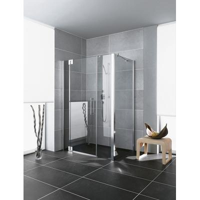 Kermi Pendeltür Pasa XP 1GR 1100x2000, silber hochglanz, ESG klar mit KermiClean, PX1GR PX1GR11020VPK Image