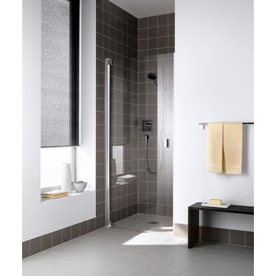 Kermi Pendeltür Raya 1TR 0980x1850, silber hochglanz, ESG Opaco mit KermiClean, RA1TR RA1TR09818VYK Image