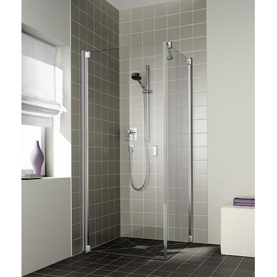 Kermi Pendeltür Raya 1KR 1030x1850, silber mattglanz, ESG klar mit KermiClean, RA1KR103181PK RA1KR103181PK Image
