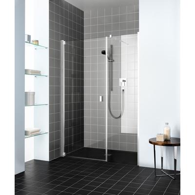 Kermi Pendeltür Raya 1OL 1030x2000, silber mattglanz, ESG klar mit KermiClean, RA1OL103201PK RA1OL103201PK Image