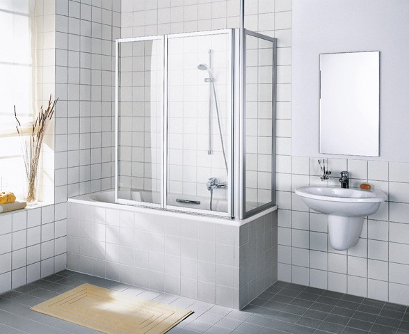 Kermi Seitenwand Vario 2000 TWD 0800x1400, weiss, ESG Opaco mit KermiClean, V2TWD080142YK V2TWD080142YK Image