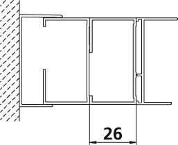Kermi Stockverbreit. Nova 2000 SVSVS1850 weiss, ZDSVSVSN21852K ZDSVSVSN21852K Image