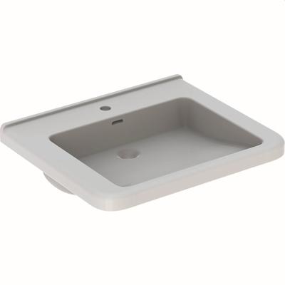 Geberit Waschtisch Dejuna, B: 650, T: 550 mm, 128665600, weiss mit Keratect 128665600