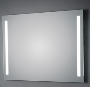 KOH-I-NOOR LED Wandspiegel mit Seitenbeleuchtung, B: 800, H: 400, T: 33 mm L45722 Image