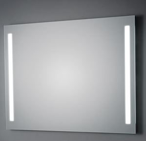 KOH-I-NOOR LED Wandspiegel mit Seitenbeleuchtung, B: 900, H: 700, T: 33 mm L45732 Image