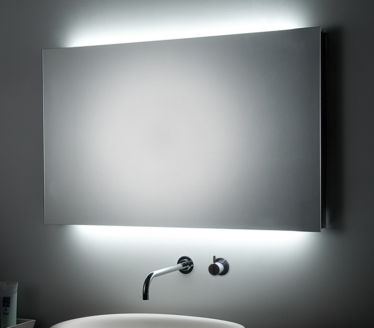 KOH-I-NOOR LED Spiegel mit Raumbeleuchtung, B: 800, H: 600, T: 55 mm L45911 Image