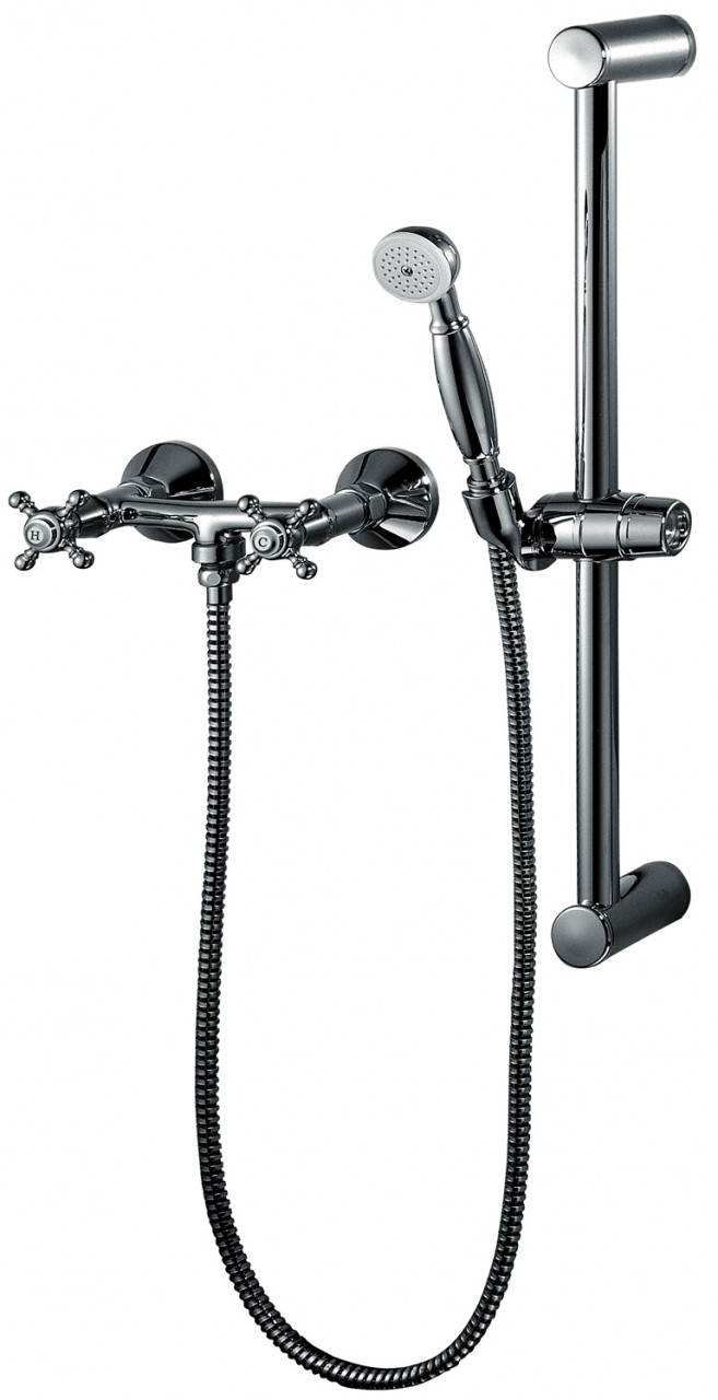 "Kaja Romanze Brausebatterie, Brauseabg. 3/4", mit Romanze-Brausest angenset, chrom 26645-C" Image