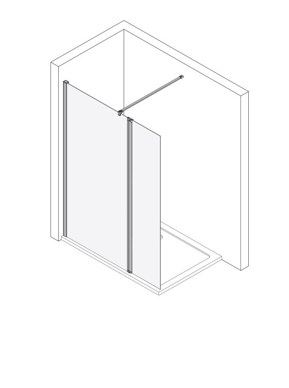 Koralle WalkIn myDay WWP R 140, VB02214020A81 VB02214020A81 Image