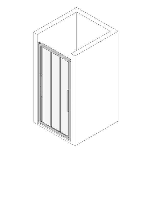 Koralle Schiebetür myDay S3 110, VB03611020A71 VB03611020A71 Image