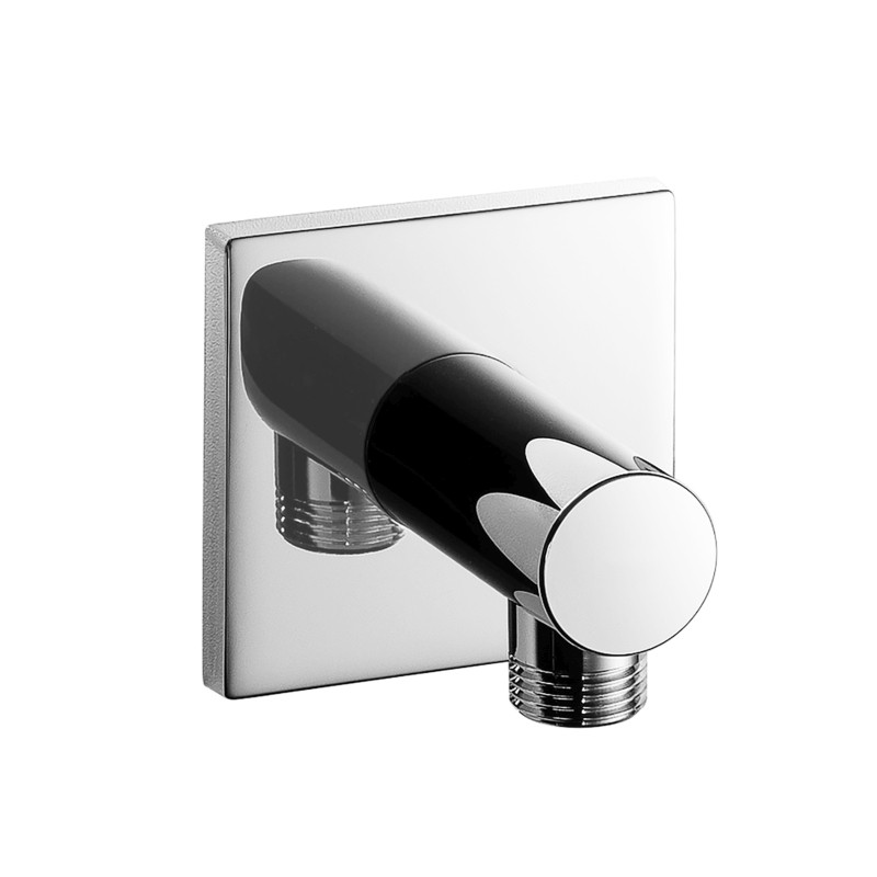 KWC Schlauchanschluss Rosette eckig ganzchrom 26000611000 Image