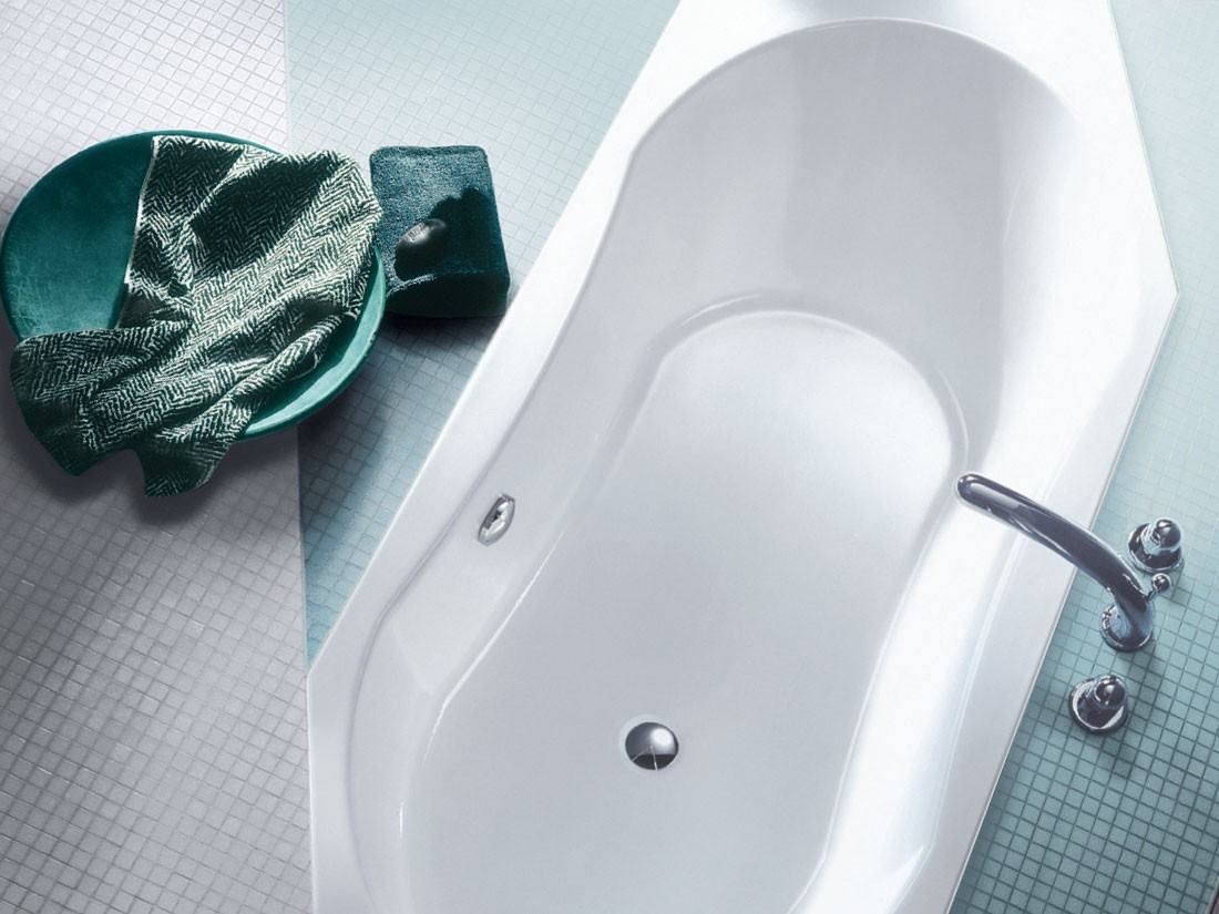 Koralle Badewanne T200 6-Eck 205 L, VL408202080201 VL408202080201 Image