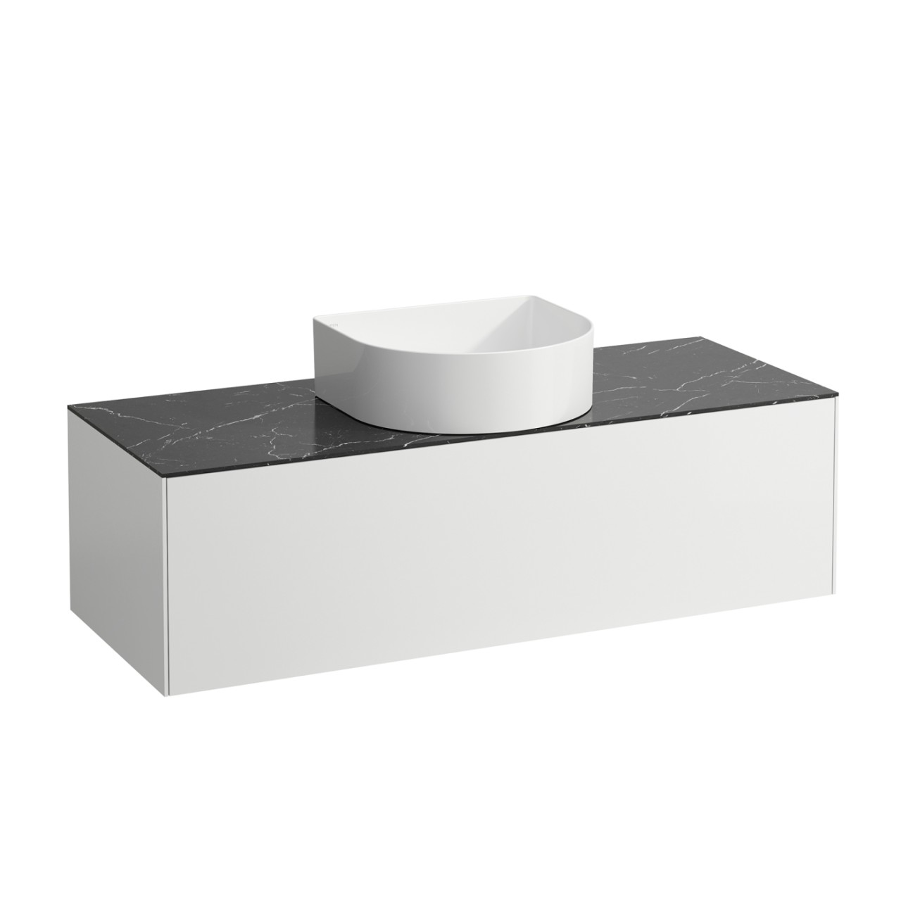 LAUFEN Waschtischunterschrank Sonar 457x1177x341 Aus mi , 1Schubl H812340/1/2/3 we ma? m. H4054210341431 Image
