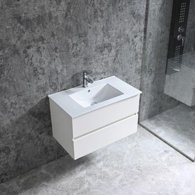 Neuesbad Serie 70 Waschtischset B:80, T:46, H:50cm, weiss NBHT80101