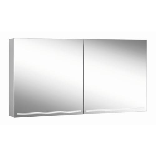 Schneider Spiegelschrank GRACE Line TW 140/2/TW, silbereloxiert, 116.540.02.50 116.540.02.50