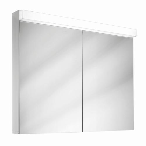 Schneider Spiegelschrank LOW Line LED 100/2/LED, weiss, 151.300.02.02 151.300.02.02