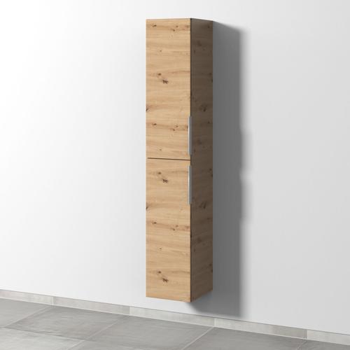 Sanipa 3way Hochschrank mit 2 Türen, Eiche Natural-Touch UM09085