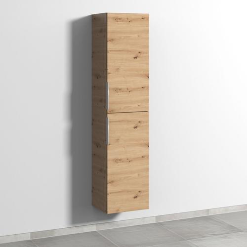 Sanipa 3way Hochschrank mit 2 Türen, Eiche Natural-Touch UM09585