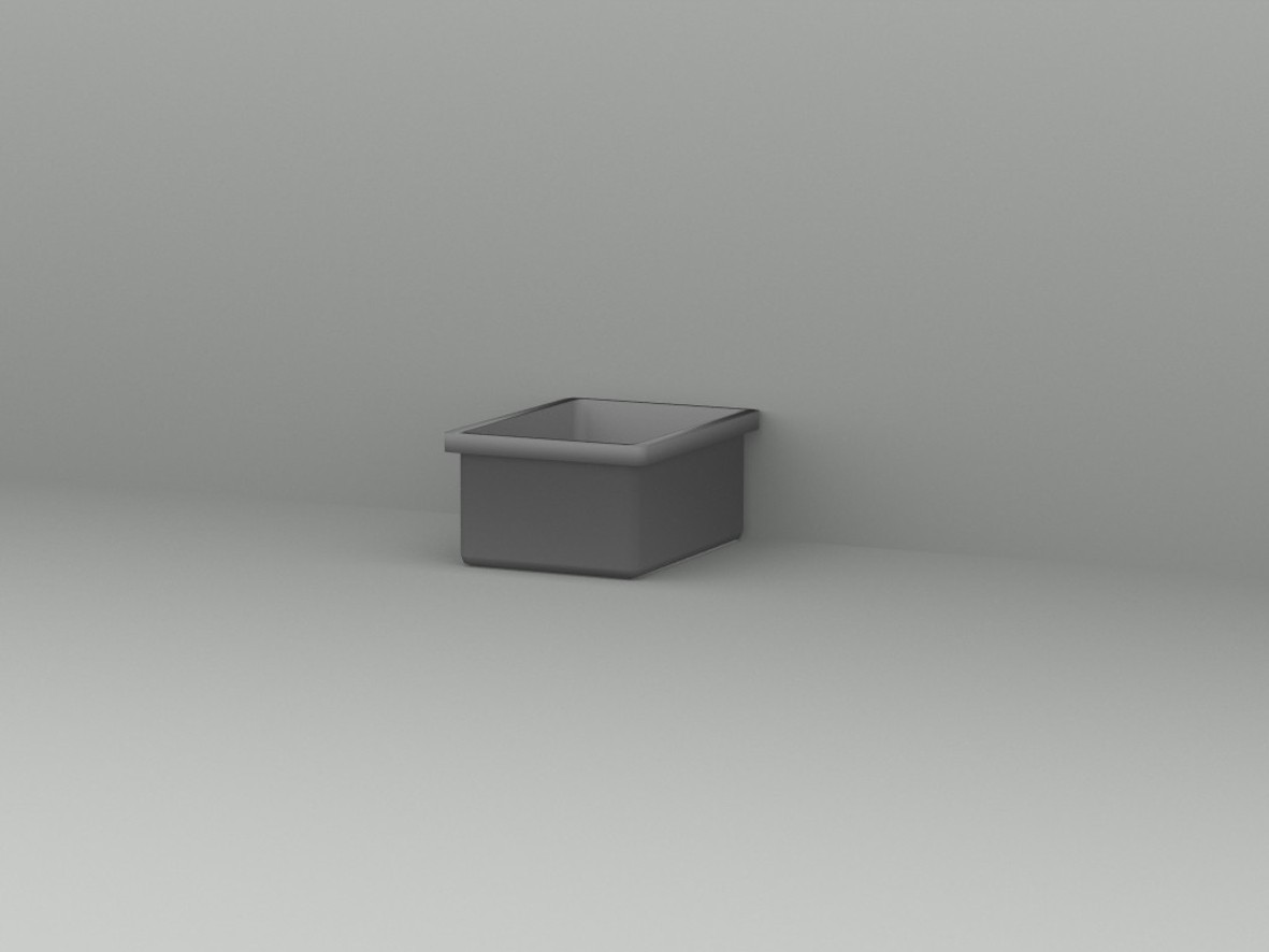 Sanipa Accessory-Box ZB2419Z,, H:58, B:128, T:96 mm ZB2419Z