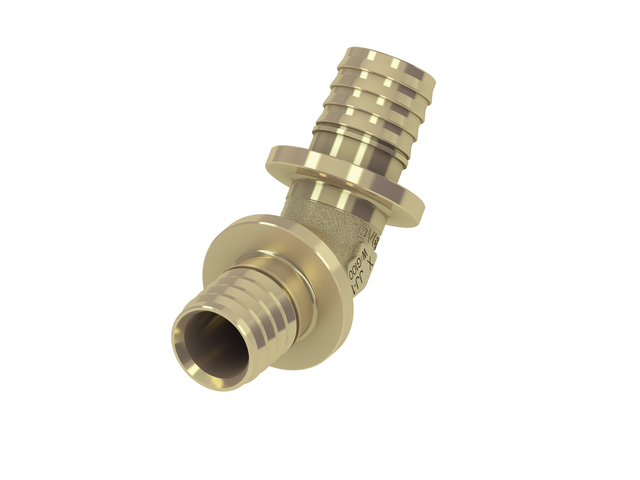 Tece flex Winkelkupplung 45 Grad Dim. 63 x 63, Siliziumbronze, 707166 707166 Image