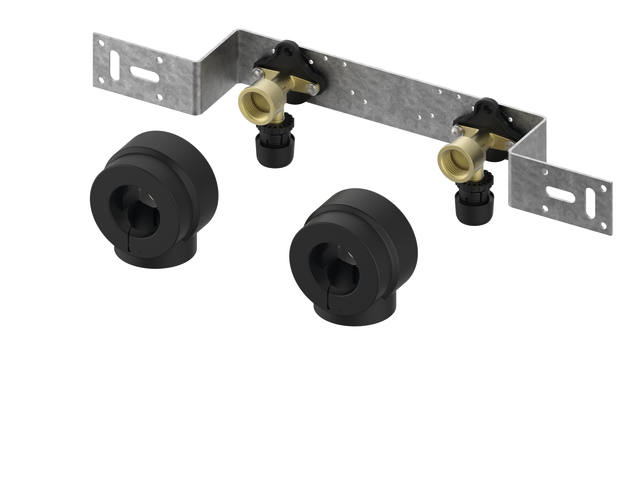 "Tece logo-Ax Montageeinheit 150 mm mit Wandscheibe Dim. 16 x Rp 1/2", Si-Bronze, 8804001 8804001" Image