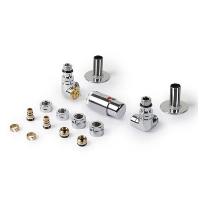 Terma VISION - Set Winkeleck-Thermostatventil rechts, TGETVISIP, freie Farbwahl TGETVISIP Image