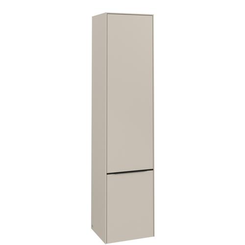 Villeroy & Boch Subway 3.0 Hochschrank, 2 Türen, 400 x 1710 x 346,5 mm, Cashmere Grey / Cashmere Gre C58701VN