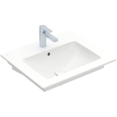 Villeroy & Boch Waschtisch Venticello, 41246001, B: 600, T: 500mm, Weiß Alpin 41246001