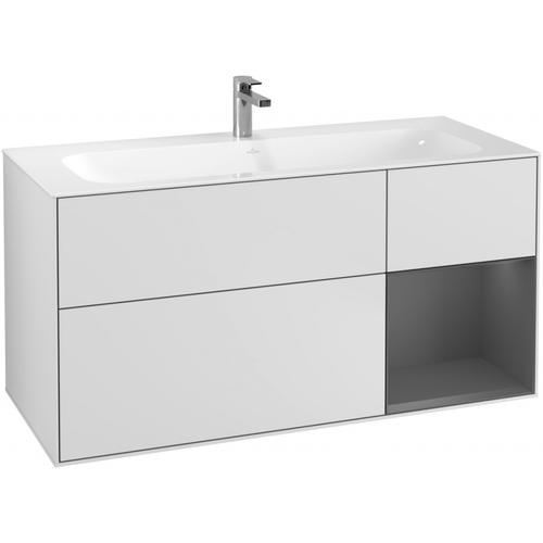 Villeroy & Boch Waschtischunterschrank Finion F07 1196x591x498mm mit Regalelement, F070GKMT F070GKMT