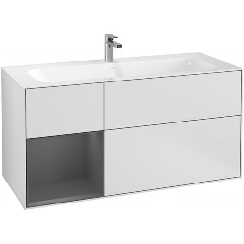 Villeroy & Boch Waschtischunterschrank Finion F06 1196x591x498mm mit Regalelement, F060GKMT F060GKMT