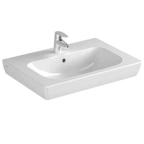 VitrA Möbelwaschtisch VitrA S20 650 x, 460 mm 1 Hahnloch mittig weiss, 5522B003-0001 5522B003-0001