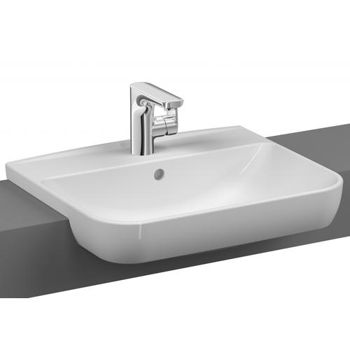 Vitra Sento Halbeinbauwaschtisch, Weiß, 5637B403-0001 5637B403-0001