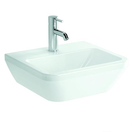 Vitra Integra Handwaschbecken 45 cm eckig Weiß, 7047B403-0041 7047B403-0041