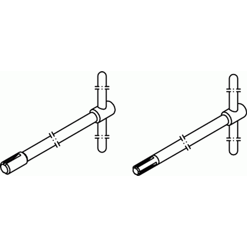 Zehnder Zubehör Nippelschlüssel für 2-Säuler 903020