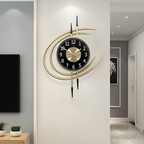 Wanduhr Mode moderne Wanddekoration kreative Persönlichkeit Wohnzimmer 41 54cm Image