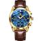 Neue Olevs Olevs Marke Mode Trend Herren Geschäfts Uhr Luminous Chronograph Kalender 24 Stunden Multifunktion Quarz Uhr Casual Vielseitig Wasserdicht Sport Herren Armbanduhr